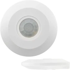PIR Commutateur de lumière du détecteur de mouvement, 85-265V AC 2000W, Capteur de mouvement de montage de plafond
