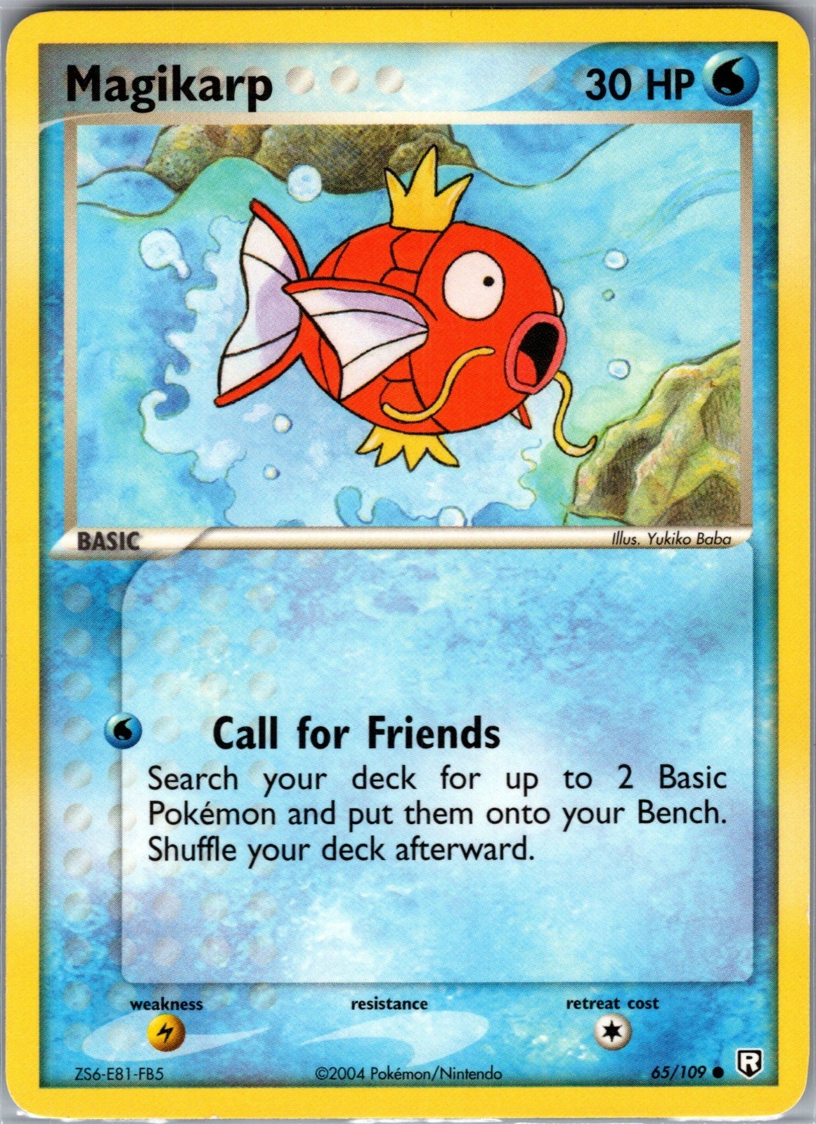Magikarp Common Team Rocket Returns 65/109 NM