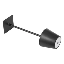 Cordless Table Lamp 2-Pack 5200mAh Built-in Rechargeable Battery Desk Lamp Black