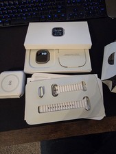 Apple Watch Ultra 2 49mm Titanium Case with Ocean White Band