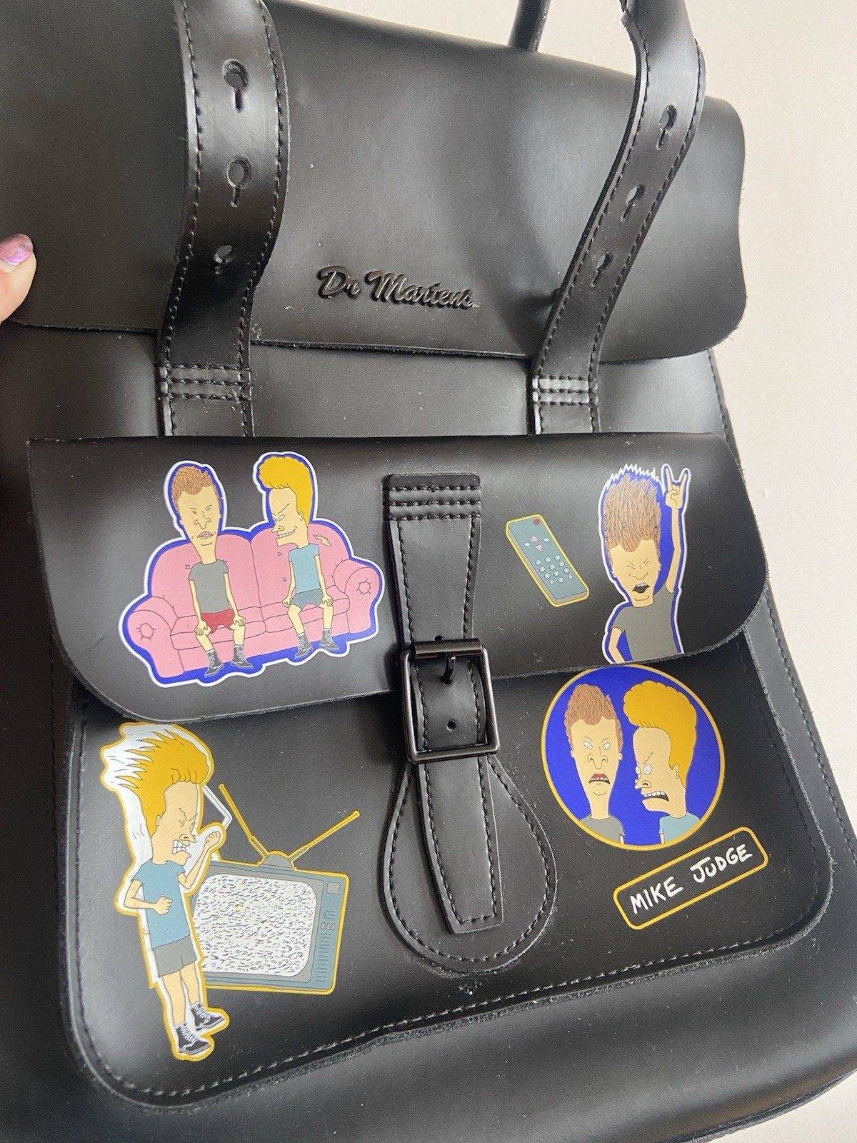 RARE Dr Martens Beavis And Butthead Rucksak Great Condition image 2