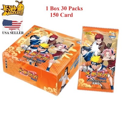 Kayou Naruto Sealed Collection Trading Cards Booster Box 2 WAVE 8 CCG 30 Pack US
