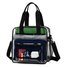 Clear bag for stadium events 12x6x12in Transparent Tote, Lunch Bag,tote bags  ...