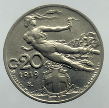 20 Centesimi Libertà Librata 1919 periziata SPL + NIP