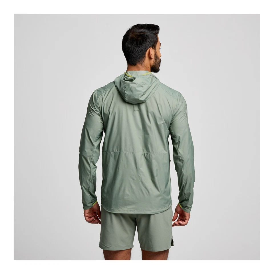 Saucony Hombre Peregrine Packaway Chaqueta Ropa Foto 2 de 4