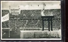 Old Postcard Berlin, Olympic Fire through Marathon Gate, 1936, 2 SSt