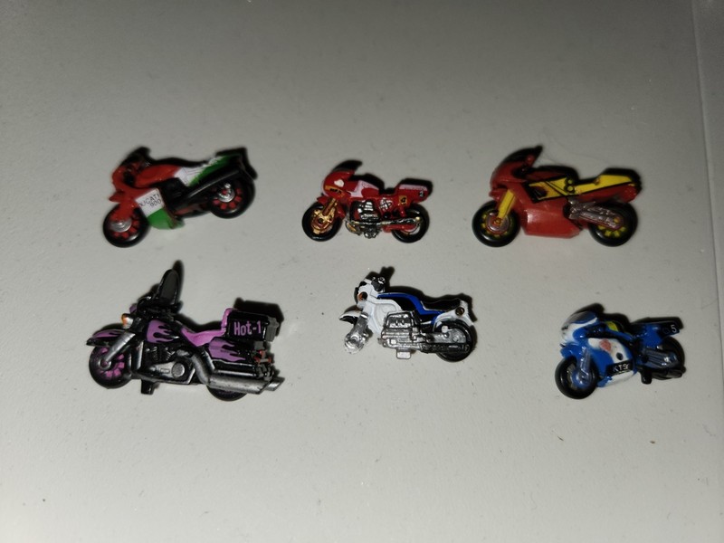 Vintage Galoob Micro Machines and others Motorcyles