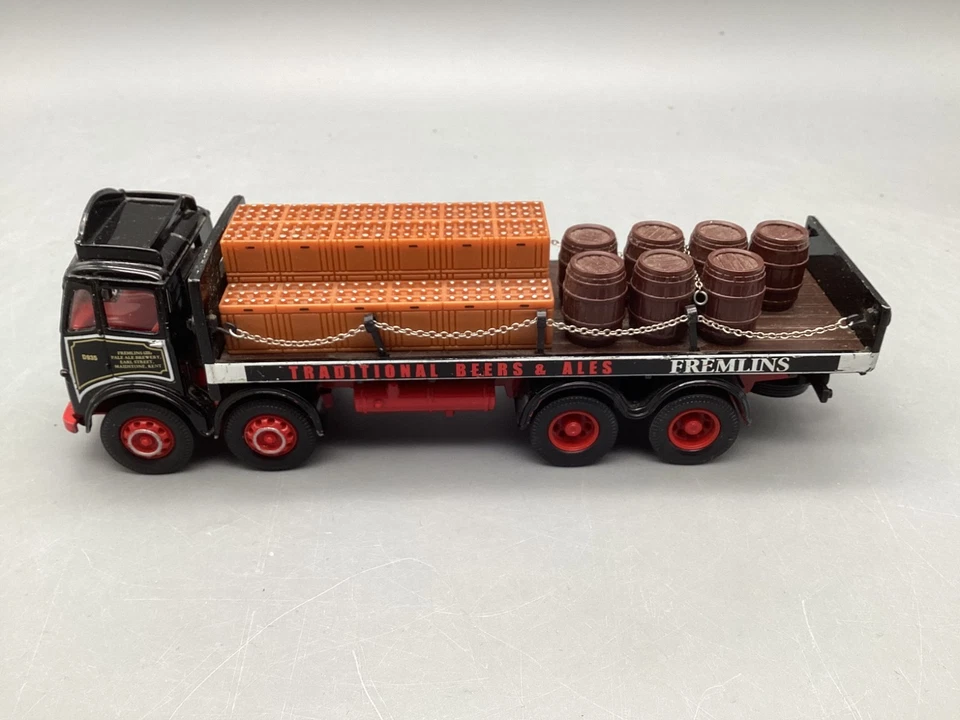 LKW Modell 1:50 Corgi Classics Foden Fremlins Brauerei Liefer Truck in Umkarton - Bild 3 von 4