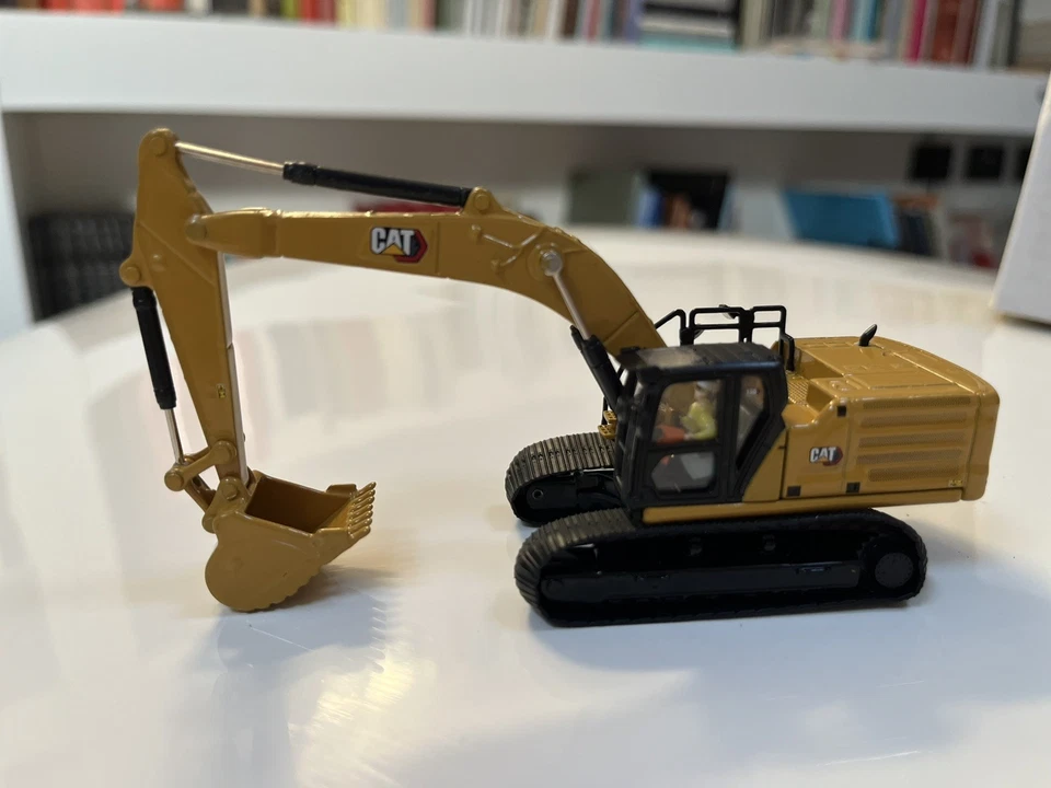 MODELLINO MEZZI CANTIERE STATICO CATERPILLAR CAT336 ESCAVATORE CINGOLATO 1/87 - Immagine 3 di 4