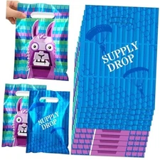  Video Game Goodie Bags 50Pcs Llama Treat Candy Plastic Bags for Llama Bag 