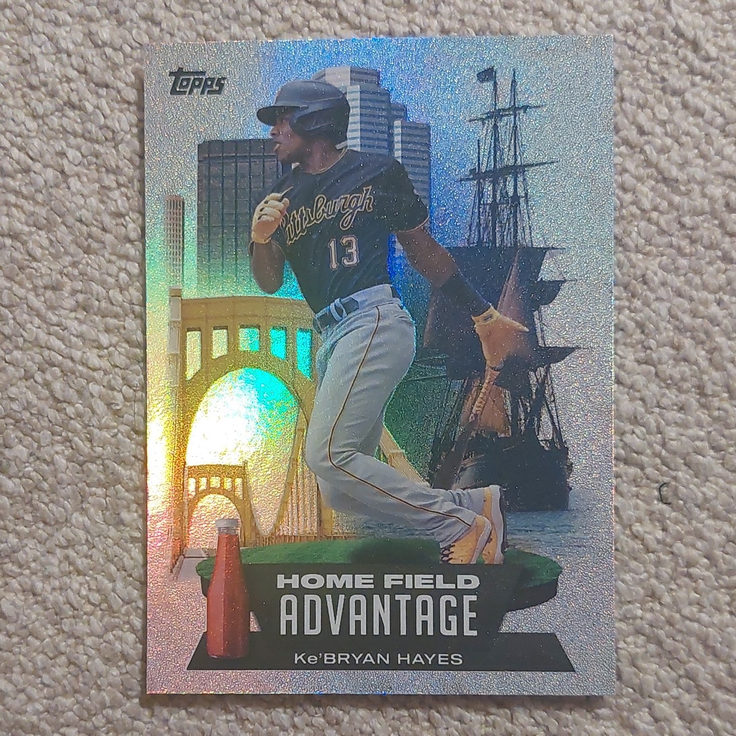 Topps Home Field Advantage 2022 Ke'Bryan Hayes HA-20 Pirates Insert MLB