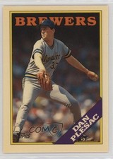 1988 Topps Collector's Edition (Tiffany) Dan Plesac #670 0b7