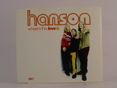 HANSON WHERE'S THE LOVE (I37) 4 Track CD Single including Picture Sleeve MERCURY