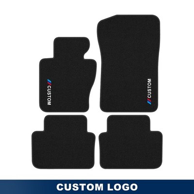 Car Floor Mats For BMW X3 E83 2003-2010 Custom Black Carpet Velour Liners