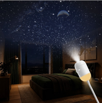 Projector,Moon Galaxy Night Light,360° Rotate LED Starry Sky Lamp