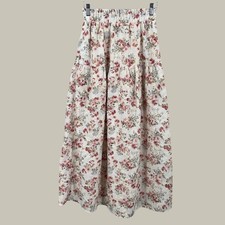 Altar'd State Maxi Skirt Womens XS Cream Floral Tiered Boho Cottagecore Romantic