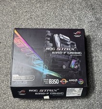 Asus Rog Strix B350-F Gaming Motherboard For Pc Please Read Description