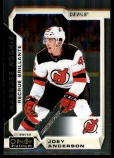 2018-19 O-Pee-Chee Platinum #184 Joey Anderson RC - HKY