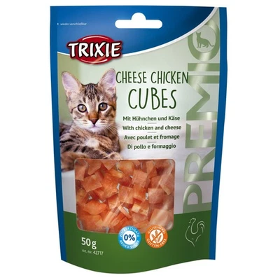 Friandise au poulet et fromage pour chats 50 gr - Photo 1/3