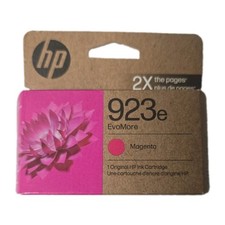 HP 923e EvoMore High Yield Magenta Ink Cartridge 4K0T5LN Expired Dec 2025