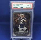 Panini 2015 Prizm Tom Brady #12 PSA 10 New England Patriots NFL Football Card