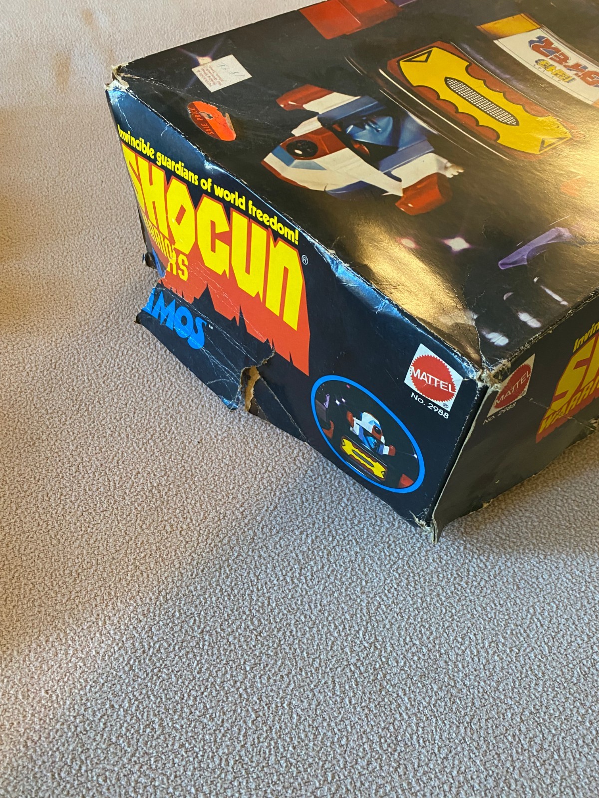 24" Shogun Warriors Daimos 1970s, complete, excellent condition with box