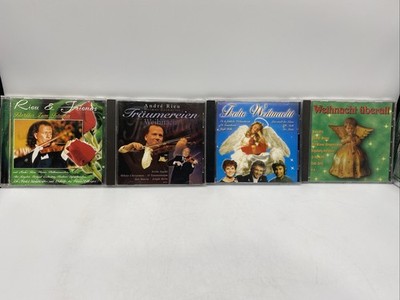 Lot of 4 CDs  Andre Rieu & Friends. White Christmas, Jiggle Bells And Many More