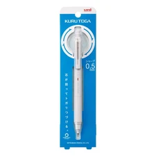 uni M5KS1P.37 Mitsubishi Pencil Mechanical Pencil Kurutoga KS 0.5mm Light Gray