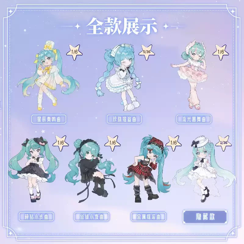 Blokees x Hatsune Miku Melody Prelude Series Dress-Up Collectible