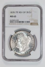 1878 7TF R78 MORGAN DOLLAR NGC MS63