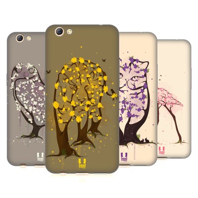HEAD CASE DESIGNS WILDLIFE IN BLOOM SOFT GEL CASE FOR OPPO PHONES