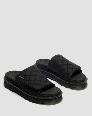 Dr. Martens ZEBZAG Slide Sandals BLACK 42015001 Japan New