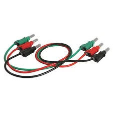 B&K Precision Tl 9160 Hook Clip Test Leads, Red/Black/Green, Pvc