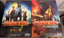 Z-Man Games Pandemic + On the Brink + Bonuses IF BUY IT NOW IS USED!