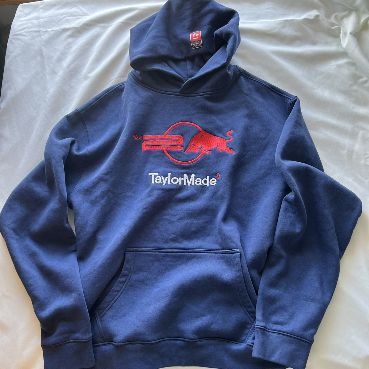 TaylorMade X Oracle Red Bull Racing Navy Blue Hoodie Large L | eBay