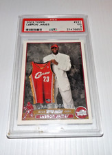2003 Topps LeBRON JAMES #221 PSA 3 - Rookie Card Cavaliers Draft Pick #1 - 1228f. rookie card picture