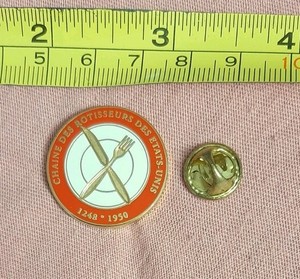 Chaine Des Rotisseurs Des Etats Unis Culinary Gastronomy Society Lapel Pin