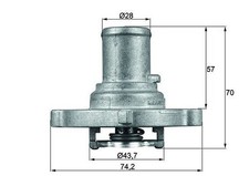 Thermostat Autobianchi Y10
