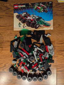 LEGO Space Police: Solar Snooper (6957), mostly complete (see desc), partial box