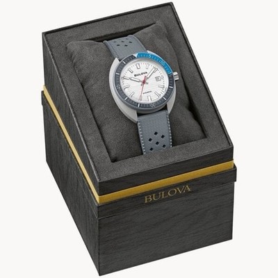 Bulova Herrenuhr Snorkel 98B449 41mm Datum 10BAR Silikon