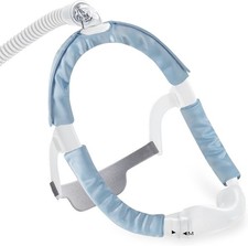 3 Pack Satin CPAP Strap Covers, CPAP Mask Frame Covers, Sky Blue CPAP Mask