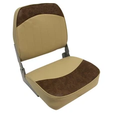 Wise 8WD734PLS-662 Low Back Boat Seat,  Sand / Brown