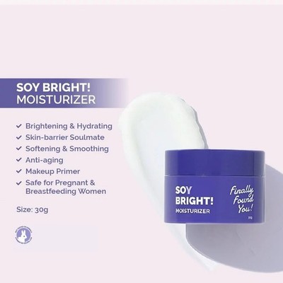 Finally Found You! Soy Bright! Moisturizer 30g US Free Tax