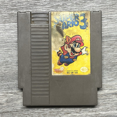Super Mario Bros. 3 (Nintendo Entertainment System NES, 1990) TESTED WORKING