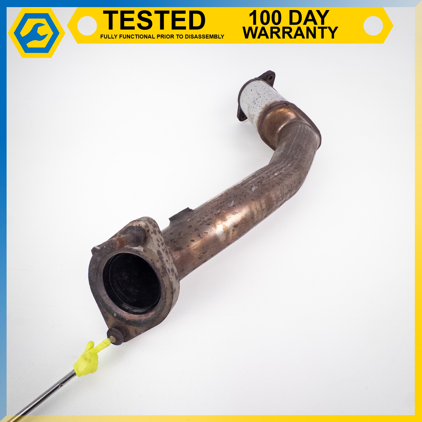 05-13 CHEVROLET CORVETTE C6 FRONT RIGHT PASSENGER SIDE EXHAUST DOWNPIPE OEM