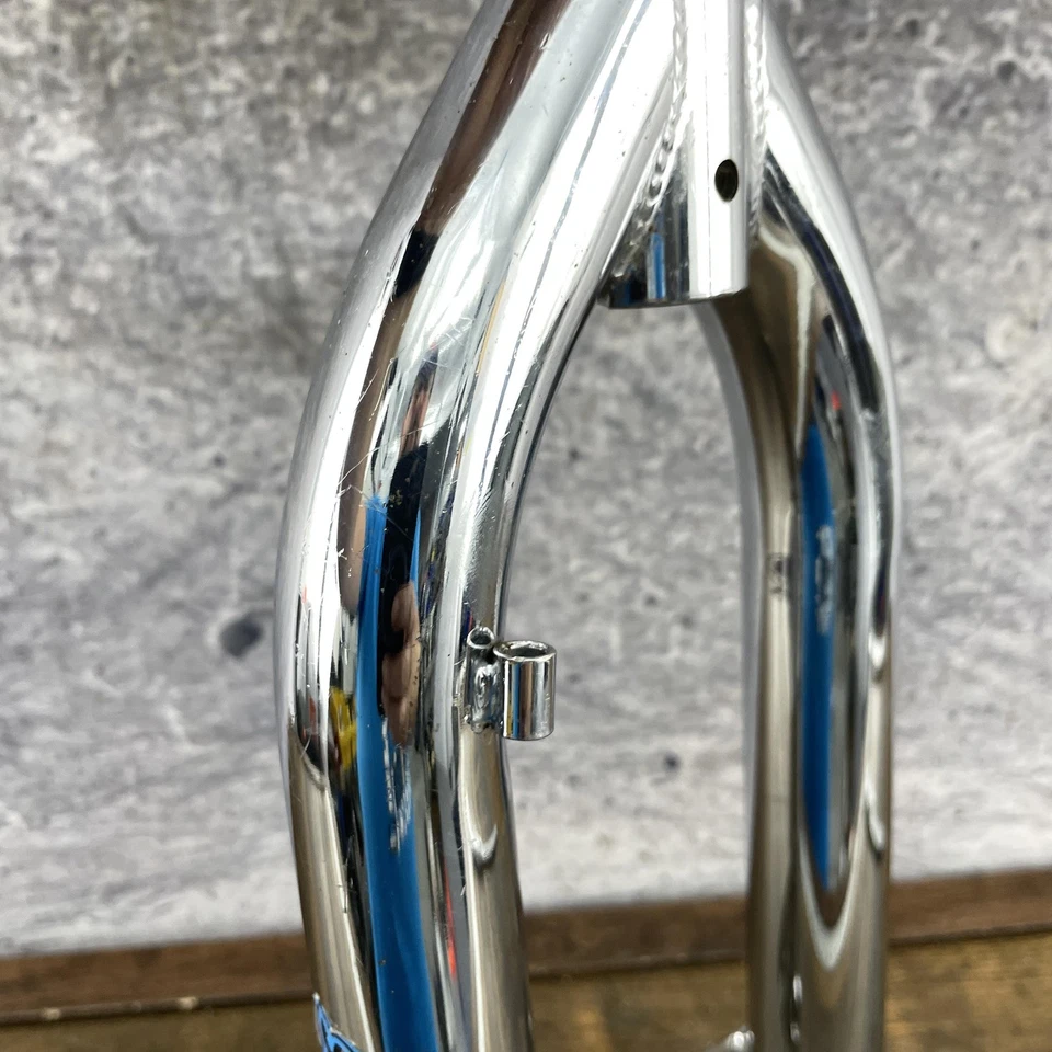Hoffman Bikes BMX Fork 20in Chrome 1 1/8 Threadless Mid School Dropout Boss - Image 4 of 4