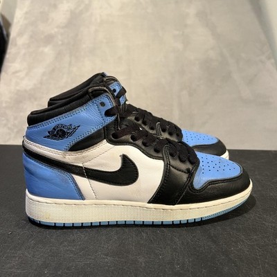 Air Jordan Retro High OG Shoes Youth Size FD1437-400 UNC Toe  Sneakers