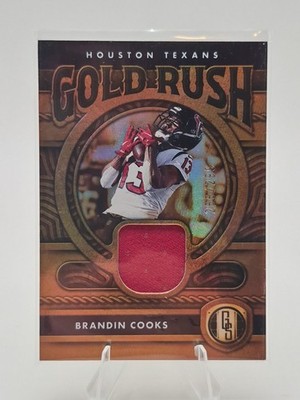 BRANDIN COOKS 2022 Panini Gold Standard #GR-BCO Gold Rush #'/299