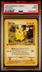 1999 Pokemon Jungle Pikachu 1st Edition #60 PSA 9