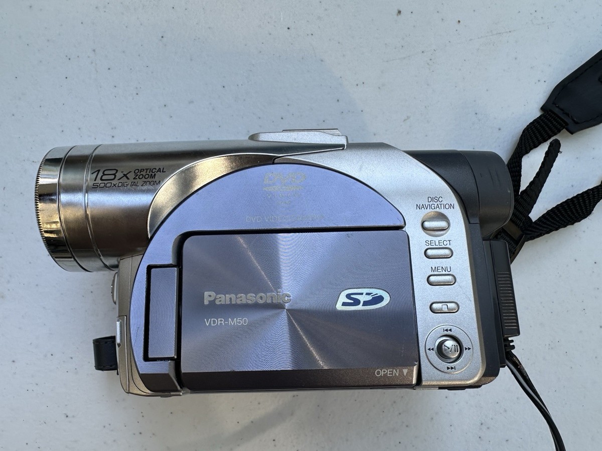 Panasonic mini disc video Camera Camcorder VDR-M70 DVD video